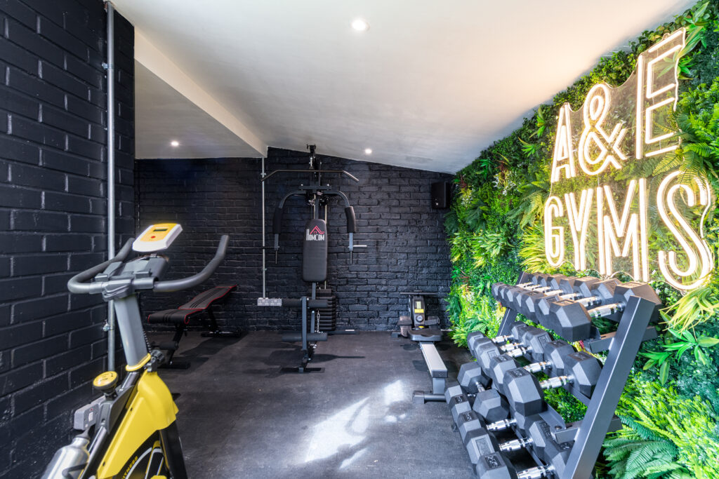 Private gym and tenant facilities at 4 Gordon Road for A and E Property no deposit guide